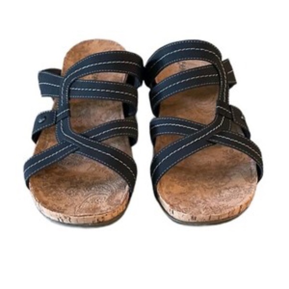 Bearpaw Kai Womens Black Slides Sandals Size 11 - Picture 3 of 9